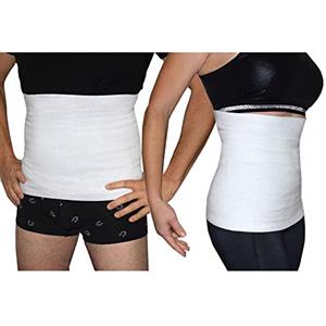 BODYPERFECT Panciera Elastica Termica Lombare Unisex Protezione Addominale qualità riscaldanti con Lana e Cotone sulla pelle Made in Italy 3XL