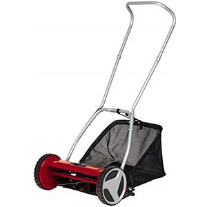 Einhell Tagliaerba manuale GC-HM 400 | max. 250 m² | largh. taglio 40 cm | albero di taglio: cuscinetti a sfera | 5 lame acciaio | alt. taglio 13-37 mm | 4 livelli