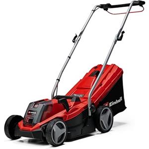 Einhell Tagliaerba a batteria GE-CM 18/33 Li-Solo | PXC | 18 V | larghezza di taglio 33 cm | max. 200 m² | Brushless | cesto 30 L | altezza di taglio 25-65 mm | senza batteria