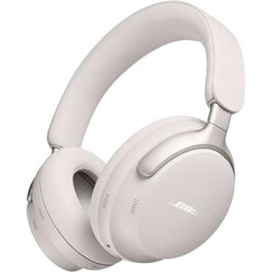 Bose QuietComfort Ultra Headphones Cuffie Wireless Bluetooth con Cancellazione del Rumore, Audio Spaziale e Microfono, Modello Over-ear con Durata della Batteria Fino a 24 ore, Bianco Fumo