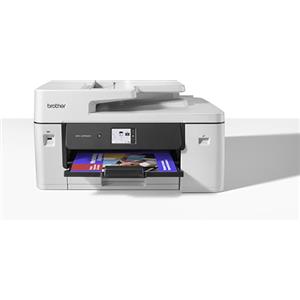 Brother MFCJ6760DW, Multifunzione inkjet a colori A4/A3, 31 ipm | Stampa Fronte/Retro, Display 6,8 cm, Cassetto 250 e ADF 50 fogli, WiFi, LAN e USB, Mobile APP, Ink inbox da 700 pag BK e 450
