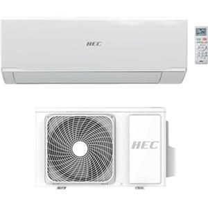 MEGACLIMA Climatizzatore Hec by Haier Monosplit Tide R 9000 BTU HEC25RECO-IN Wi-Fi Inverter R32 Classe A++ | Silenzioso, Compatto, per Ambienti Fino a 60 mq (18000)
