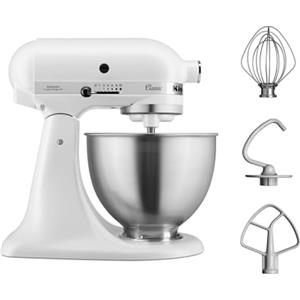 KitchenAid KÜCHENMASCHINE MIT KIPPBAREM MOTORKOPF 4,3 L - CLASSIC - Weiss 5K45SSEWH