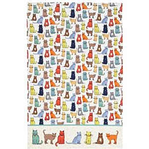 Ulster Weavers, canovaccio in Cotone con Illustrazione di Gatti