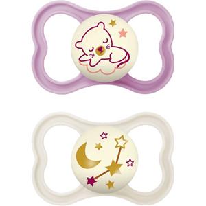 Mam Air Night Succhietto 6+ Mesi Silicone Doppio Femmina - MAM - 980786786