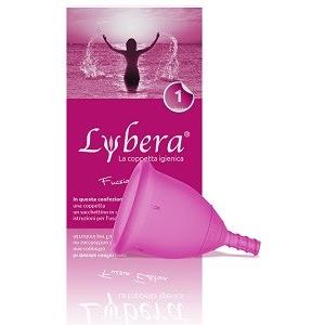 LYBERA Coppetta mestruale lybera coppetta igienica fucsia edition taglia 1 - LYBERA - 927295360