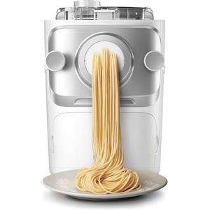Philips Macchina per la Pasta 7000, tecnologia ProExtrude, 6 dischi, Bianco | Macchina pasta fresca automatica, Perfect Mixing per impasti omogenei, 6 cassetti portaccessori, bianco (HR2660/00)
