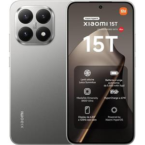 Xiaomi 15T 5G Dual Sim 12GB / 256GB - Titanium Grey - EUROPA