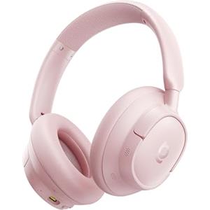 Baseus EH10 NC - Cuffie Bluetooth con isolamento acustico ibrido da -45 dB, con audio Hi-Res e LDAC e microfono da 5 Ki, 80 ore di autonomia, Bluetooth 6.0, connessione multipunto