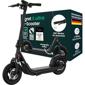 EGRET Serie Egret X - Prime, Ultra, Core+, scooter elettrico, e-scooter omologato per la circolazione su strada, autonomia fino a 90 km, Eroller 20 km/h, app, carico utile 130 kg