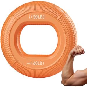 Generic Anelli in silicone per rafforzare la presa della mano | Attrezzatura per l'allenamento della forza della palestra domestica per arrampicata su roccia e musicisti | Strumento di