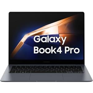 Samsung Galaxy Book4 Pro, Intel® Core™ Ultra 7 Processor, 16GB RAM, 512GB, Laptop 14 Dynamic AMOLED 2X touch, Windows 11 Home, Moonstone Gray [Versione Italiana]