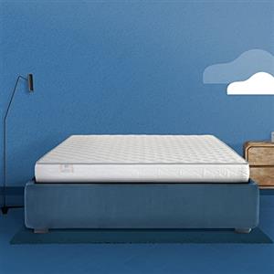 Farmarelax - Materasso singolo 90x190, Altezza 16 cm, Waterfoam, Made in Italy, Ortopedico, Indeformabile, Anallergico, Antibatterico, Antiacaro e Traspirante, Modello: Ecoroyal
