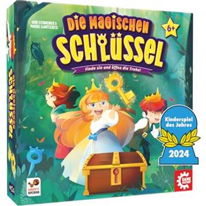 Game Factory 646323 - Gioco di Dadi Magico per Bambini a Partire dai 6, Gioco di Famiglia per 2-4 Giocatori, Gioco da Ragazzi dell'anno 2024