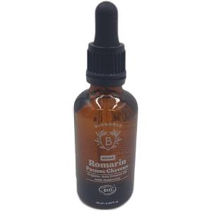 Bionoble Olio di rosmarino biologico BIONOBLE per capelli - Olio per capelli, stimola la crescita, olio per il cuoio capelluto, per barba - 50 ml