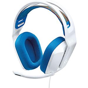 Logitech G G335, cuffia gaming cablata con microfono flip-to-mute | Jack 3,5 mm, imbottiture memory foam, leggera, compatibile con PC, PlayStation, Xbox, Nintendo Switch/Switch 2 - Nero