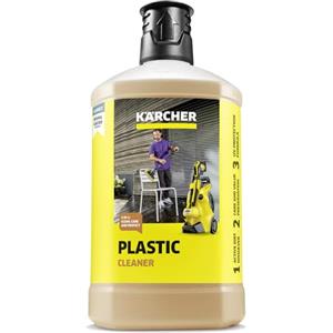 KÄRCHER Detergente plastica 3in1 RM 613 per idropulitrici, 1 Litro, pulisce efficacemente tutti i materiali come mobili da giardino, infissi in PVC e altre superfici in plastica