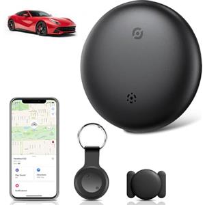 Wowfast Localizzatore Android per auto, dispositivo di localizzazione portatile, app per auto [Find My Device], dispositivo di localizzazione del veicolo senza costi mensili, tracker Bluetooth (non adatto per