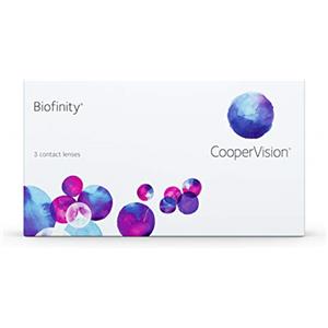Biofinity - Lenti mensile morbide, R 8.6, D 14, 3 pezzi, Diottrie -4.00