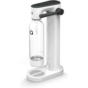 Aquafloow Gasatore Acqua Frizzante, Acqua Gassata Macchina Per Acqua Frizzante Automatico Gassificatore | Bottiglie PET Da 800ml Ognuna | Bianco
