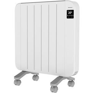 Taurus Nepal 1500 Radiatore Elettrico a Inerzia 1500W, Programmabile | Corpo in acciaio, 6 elementi in alluminio, LCD, finestra aperta; 16 m²