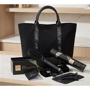 GHD KIT GHD CON SPAZZOLA GHD GLIDE+ CON LACCA GHD PERFECT ENDING 400 ML PIU' BORSA GHD
