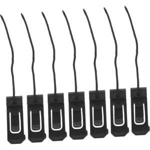 VALICLUD Clip Pinna Tavola da Surf US Box 7 Pezzi, Nylon PVC | Blocco Rapido senza Attrezzi, Minimizza L'attrito, per Touring e Wakeboard, Nero, Accessorio