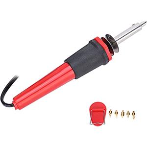 Fafeicy Saldatore Elettrico 40W per Pirografia su Legno | Set punte intercambiabili/staffa/accessori, Spina EU, Pirografia legno/pelle