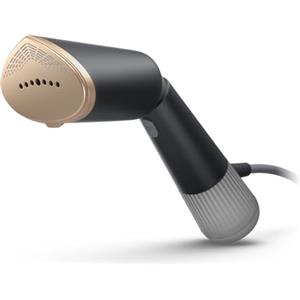 Philips 5000 Ferro da Stiro Verticale a Vapore Portatile, 24 g/min, 1300W | Pronto in 35 sec, Piastra Riscaldata, Mod. ECO, Custodia da viaggio +2acc, Testa pieghevole, Sicuro su i tessuti (STH5030/80)