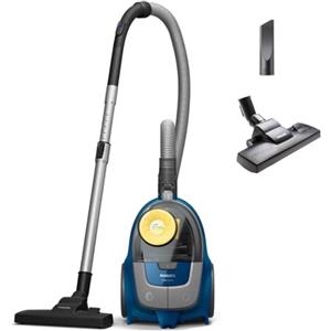 Philips Aspirapolvere senza Sacco 2000, PowerCyclone 4, 850W, 9m | Capacità 1,3L, spazzola multifunzionale, filtro aria Super Clean, aspirapolvere a traino con motore potente (XB2125/09)