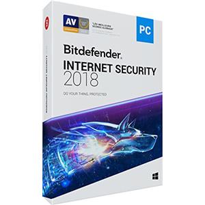 BITDEFENDER Internet Security 2018 - 2 ans - 5 PC
