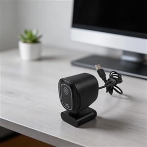 NbgrvB Webcam USB 4K con copertura per la privacy per PC portatile ABS 4K Web Camera con otturatore per la privacy Nero 4K HD Videochiamate Webcam per streaming Meet Fotocamera USB compatta 4K 9 x 3,5 cm per