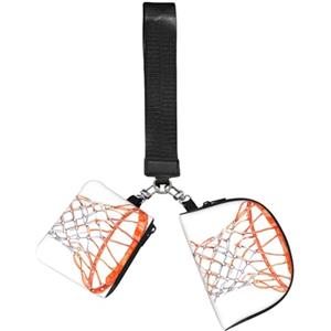 SMAZDFXX Borsa da polso per sport all'aperto con canestro e rete da basket ad