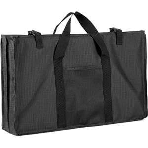 Generico Custodia Per Tavolo Pieghevole- 61 X12. 5 X36 Cm Camping Borsa Tavolo Da Campeggio | Borsa Portaoggetti Pieghevole Da Tavolo | Nero Organizzatore Di Campeggio Protettivo, Grande Contenitore Da P