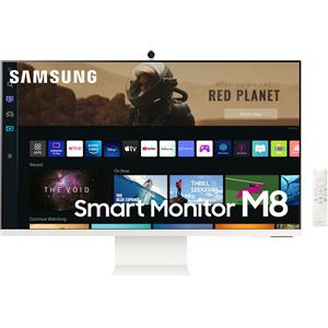 Samsung Monitor Led 32'' Samsung LS32BM801UU 4K Ultra HD 3840x2160p 4ms classe G Bianco [LS32BM801UUXEN]