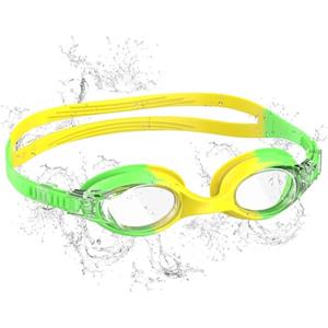 Seaflar Occhiali Nuoto Bambini da 6 a 14 anni, Anti-Fog con Visione Chiara | Protezione UV Guarnizione in Silicone, Piccolo Telaio Occhiali da Nuoto Unisex per Bambini