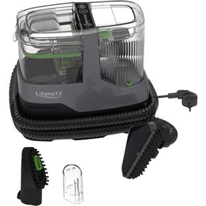 Technaxx Lifenaxx Pulitore a Vapore per Tessuti 1800W PRO LX-069 | Sistema a Vapore con Potente Aspirazione | Pulizia Profonda per Divani, Materassi e Tappeti | Doppio Serbatoio, Riscaldamento Rapido