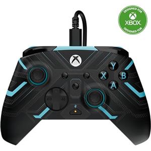 Turtle Beach Rematch Advanced Titan Steel Controller da gaming con cavo per Xbox e PC. Con licenza per Xbox con pulsanti rimappabili, grilletti sensibili e comandi audio