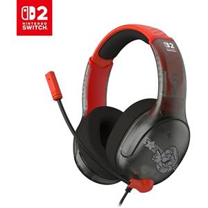 Turtle Beach Airlite Fit Mario Star Cuffie da gioco con cavo - Con licenza ufficiale per Nintendo Switch 2, Nintendo Switch, Resistenti, Leggere