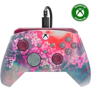 Turtle Beach Rematch Advanced Kyoto Bloom Controller da gaming con cavo per Xbox e PC. Con licenza per Xbox con pulsanti rimappabili, grilletti sensibili e comandi audio