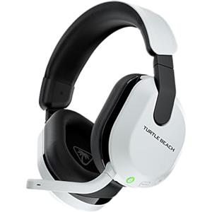 Turtle Beach Stealth 600 Bianca PlayStation Cuffie da Gioco Wireless con 80 ora Batteria, Altoparlanti da 50mm e Bluetooth per PS5, PS4, PC e Mobile