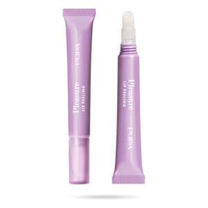 Pupa Scrub Labbra Pleasure Lip Peeling, Esfoliante Labbra Delicato con Acido Ialuronico e Estratto di Pompelmo - Rimuove Cellule Morte e Pellicine, 98% Ingredienti Naturali (Goloso Aroma di Mirtillo)