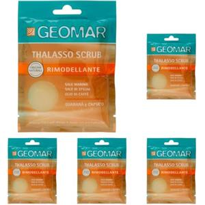 Geomar Thalasso scrub Rimodellante monodose, 85 g (Confezione da 5)