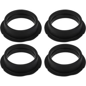 VGOL 4 Pezzi Anelli Di Tenuta Per Sensore Di Parcheggio Per Auto Anelli Di Tenuta In Silicone 1T0919133C 9B9 Compatibile Con Audi Compatibile Con VW Compatibile Con Skoda Nero