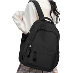 HYC00 Zaino Scuola Superiore Media ragazza Zaini Scolastici zainetto Casual Daypack Backpack Unisex Zaino Università Donna Per PC Portatile 14 Pollici Laptop Bag per Viaggio Lavoro Scuola Affari