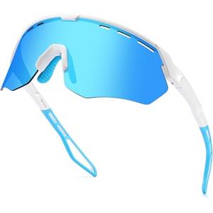 SINSPORT eyewear Occhiali sportivi Occhiali da sole Occhiali da ciclismo da uomo Donne con protezione UV400 per la guida in auto Corsa Ciclismo Pesca Occhiali da sole da golf