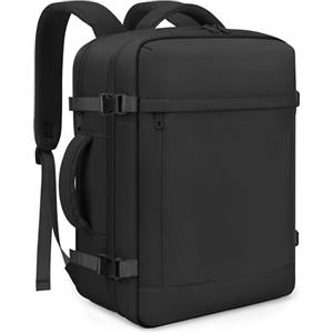 ETRONIK Zaino Ryanair 40x30x20, 24L Zaino da Viaggio Aereo Cabina | 15,6 Pollici Zaini PC Bagaglio a Mano 40x30x20, Borsa Valigia 10 Kg Uomo Donna per Eurowings EasyJet, Nero