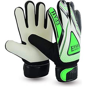 EFAH SPORTS Guanti da portiere di calcio per bambini ragazzi con forte Presa Protezione Palme