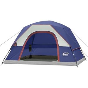 CAMPROS CP Tenda da Campeggio 3/4/6 Posti Impermeabile