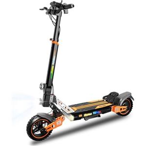 Ruitoo T2 Max Monopattino Elettrico, Autonomia 55km, Ammortizzatore Idraulico Ant., Freno a Disco, Luci LED Full, 3 Velocità, Ruote 10", 120KG, Batteria 48V 15,6Ah